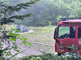 Zdjęcie z interwencji OSP Baligród