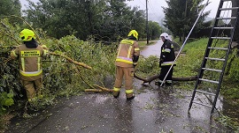 Zdjęcie z interwencji OSP Baligród