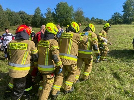 Zdjęcie z interwencji OSP Baligród