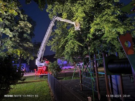 Zdjęcie z interwencji OSP Baligród