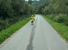Zdjęcie z interwencji OSP Baligród