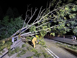 Zdjęcie z interwencji OSP Baligród