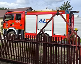 Zdjęcie z interwencji OSP Baligród