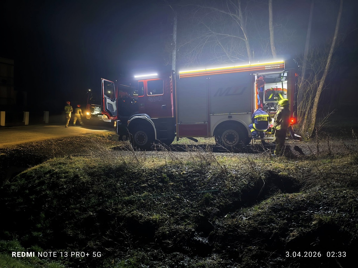 Zdjęcie z interwencji OSP Baligród