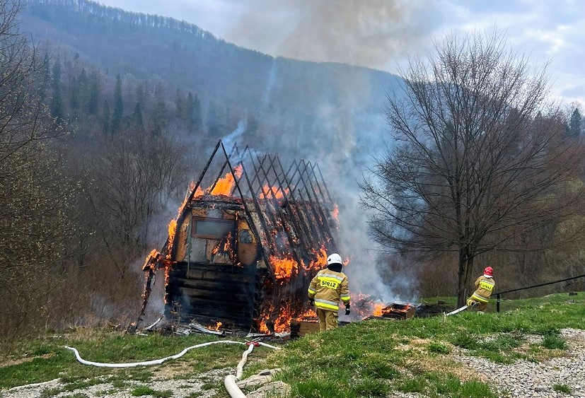 Zdjęcie z interwencji OSP Baligród